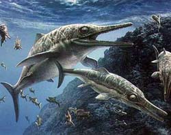 Ichthiosaurus a Reptile... disguised by Dolphin